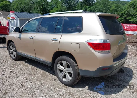 2012 Toyota Highlander Limited V6 из США, поврежденный, VIN 5TDDK3EH4CS098141